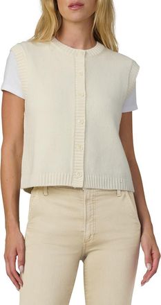 Joe's The Noa Wool Blend Button-Up Vest in Ecru at Nordstrom, Size X-Large