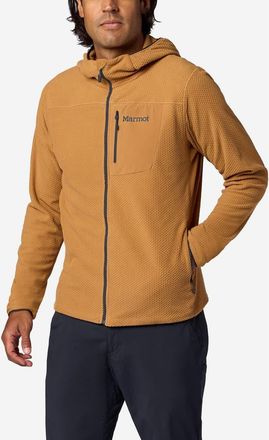 Marmot AirFleece Zip Hoodie in Dromedary at Nordstrom, Size Xx-Large
