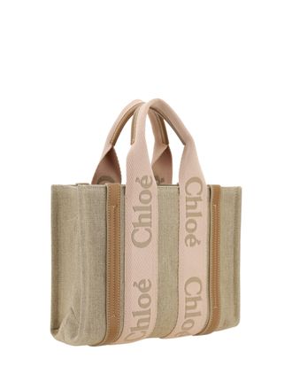 Chlo&eacute; Woody Tote Bag - Beige