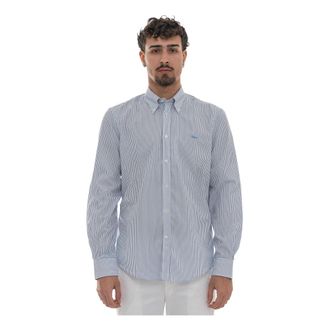 Harmont & Blaine Casual Shirts, male, Blue, Size: 3XL Crq074 Casual Shirt