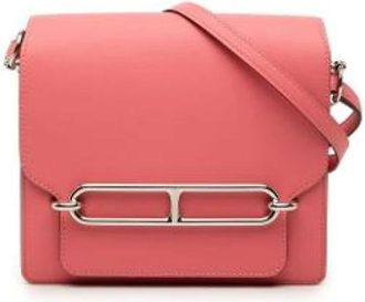 Herm&egrave;s Pre-owned Sac Roulis 18 - - Pre-owned - Donna - Rosa - ONE SIZE