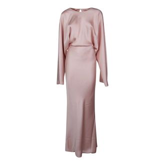 Norma Kamali Gowns, female, Pink, Size: XS Reverse Obie Gown