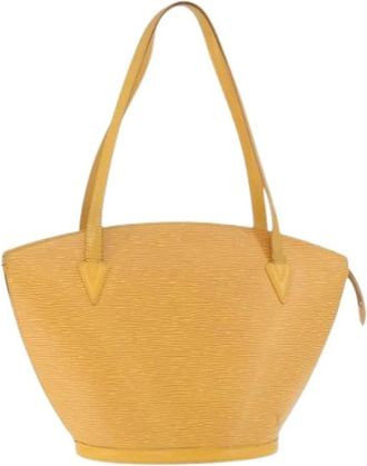 Louis Vuitton Pre-owned Tote Bags, female, Yellow, Size: ONE SIZE Pre-owned Tote Bag