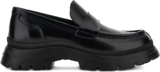 Hogan Hxm 6920 Loafers - Heren - Loafers - Zwart - 42 EU - Leer - Schoenen