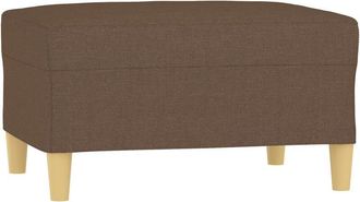 vidaXL Reposapi&eacute;s De Tela Marr&oacute;n 70x55x41 Cm Vidaxl