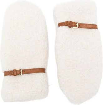 ALPO Handschoenen met gesp - Beige