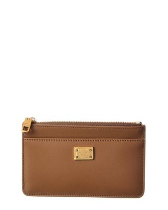 Dolce & Gabbana Plonge Leather Card Holder
