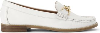 Kurt Geiger Womens Leather Miller Loafers - White - Size UK 7