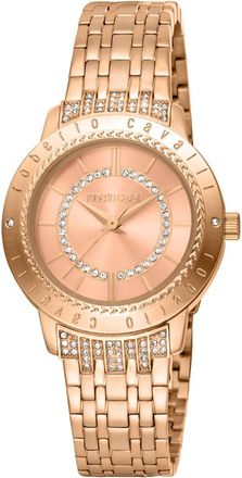 Roberto Cavalli Fashion Watch Quartz Rose Gold Dial Ladies Watch RC5L030M0075