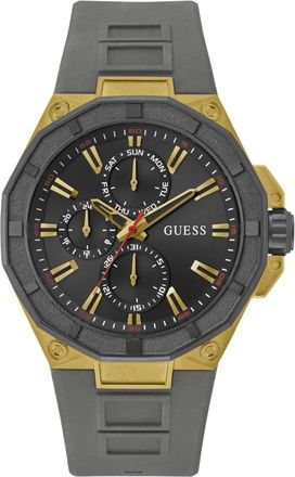Guess Heren Multifunctioneel Horloge R2 Grijs Goud Gw 0803G1 - Heren - Horloges - Grijs - ONE Size - Accessoires