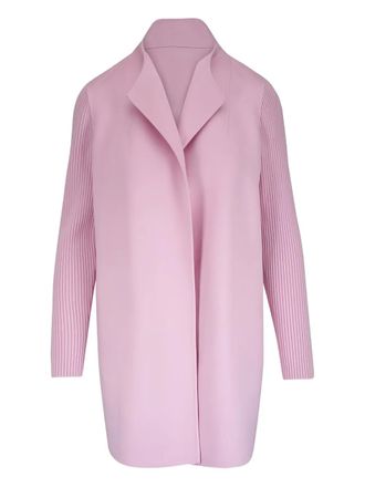 Kinross Cashmere long-sleeve coat - Pink