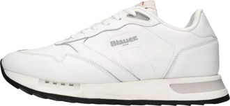 Blauer Ryder 01 NYS Sneaker - Heren - Sneakers - Wit - 45 EU - Leer - Schoenen