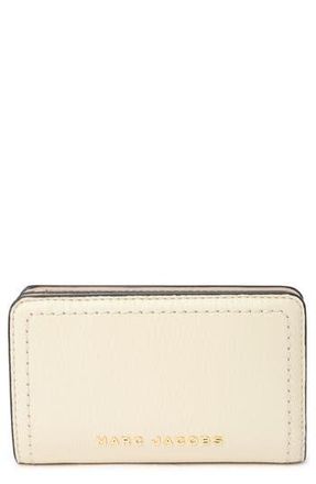 Marc Jacobs Groove SLG Compact Wallet in Marshmallow at Nordstrom Rack