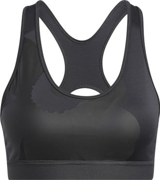 adidas (WMNS) adidas x Marimekko Believe This Medium-Support Bra Asia Sizing Black HA3376