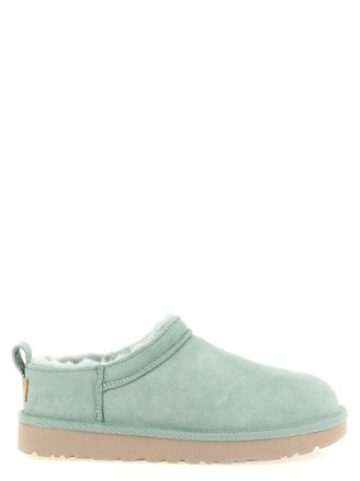 UGG Green Solid Slip On Boots