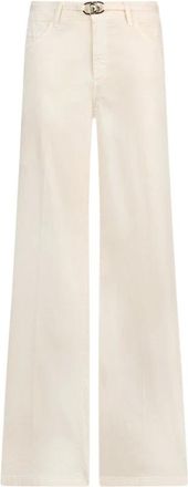 Liu Jo Broeken, Dames, Beige, W31, Wa 6274-T9257 Wijde Broek