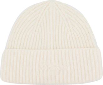 MC2 Saint Barth Wool Beanie - Dames - Hoeden - Beige - ONE Size - Wol - Accessoires