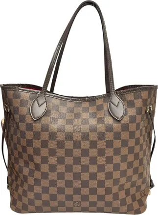 Louis Vuitton Brown Damier Canvas Damier Canvas Shoulder Bag Tote Bag (Pre-Owned)