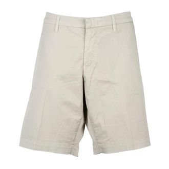 Fay Casual Shorts, male, Beige, Size: W42 Bermuda Shorts