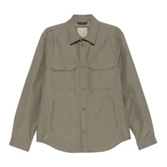 Woolrich Light Ramar Shirt Jacket - Heren - Zomerjassen - Groen - XL - Katoen - Jassen