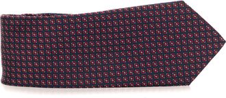 Canali Cravatta Blu-rosso Canali Uomo