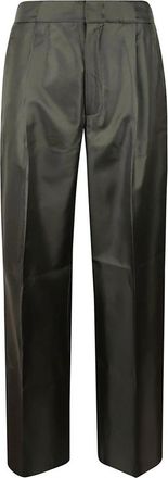 SA SU PHI Bogart Broek - Dames - Straight fit broeken - Groen - L - Broeken