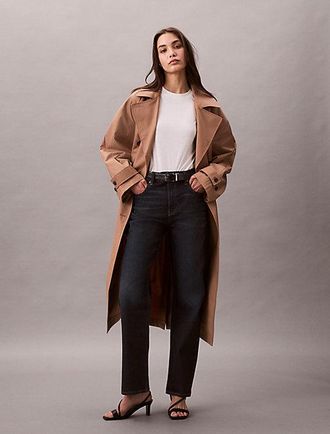 Calvin Klein High Rise Straight jeans