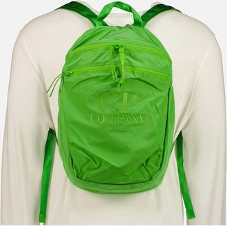 C.P. Company Mens Chrome-R Logo Backpack - Navy - Size: UNI