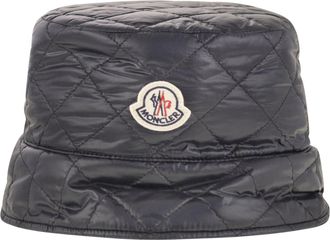 Moncler Padded Bucket Hat With Diamond Quilting