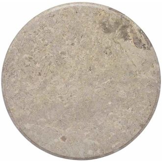 vidaXL Piano per Tavolo Grigio &Oslash;60x2,5 cm in Marmo vidaXL