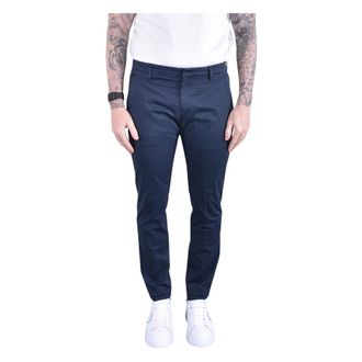 Dondup Gaubert Slim Chino - male - Dondup - Chinos - Blue - W32 - Trousers
