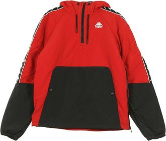 Kappa Jassen - Heren - Windbreakers - Rood - 2XL - Fitness