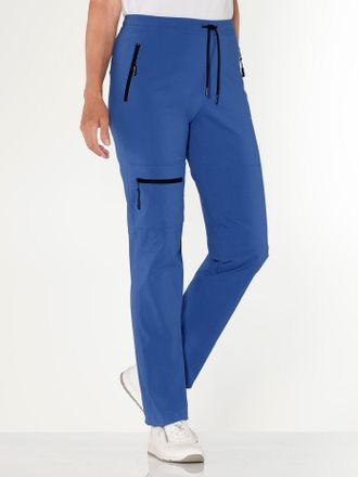 Casual Looks Funktionshose CASUAL LOOKS, Damen, Gr. 36, Normalgr&ouml;ssen, jeansblau, 95% Polyamid, 5% Elasthan, unifarben, Hosen Funktionshose