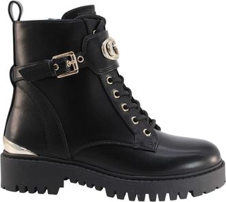 Guess Enkellaars - Dames - Veterlaarzen - Zwart - 38 EU - Schoenen