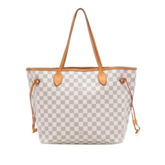 Louis Vuitton Pre-owned Tote Bags, female, White, Size: ONE SIZE Pre-owned Neverfull MM