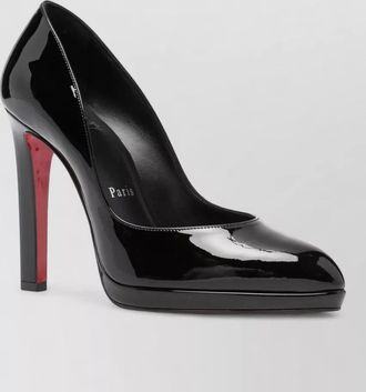 Christian Louboutin fannylove patent pumps pointed toe signature sole