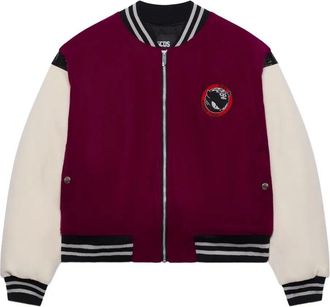 GCDS Kittho Patch Varsity Bomber Jacket
