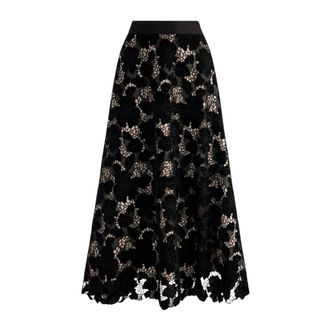 Alice & Olivia Maxi rok - Dames - Rokken - Zwart - Maat: XS Poliester