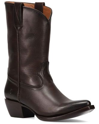 Frye Sacha Mid Pull-On Leather Boot