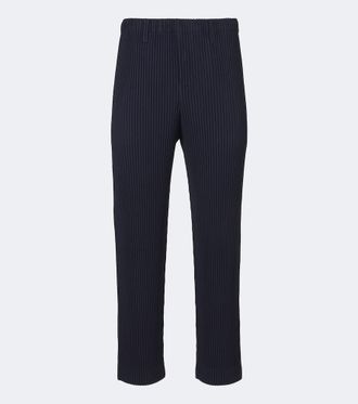 Homme Pliss&eacute; Issey Miyake Homme Pliss&eacute; Issey Miyake Basics pleated straight pants