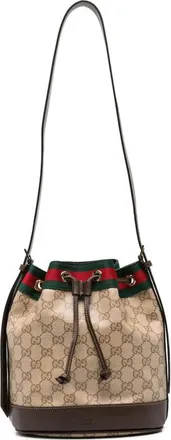 Gucci GG Supreme Web Bucket Bag