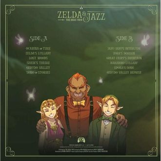 OEM El Deku Trio Zelda Jazz Coffeehouse Tributo A Ocarina Of Time Lp Color