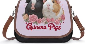 Generic Guinea Pigs Crossbody Bags for Women Shoulder Messenger Bag Purse Handbags