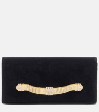 Bulgari Clutch Bvlgari Tubogas in velluto