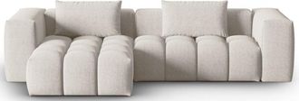 CXL by Christian Lacroix 3-Sitzer Designer Ecksofa Lorella mit Eckteil links - Strukturstoff