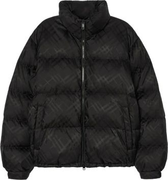 Burberry Piumino Highlands - - Jackets - Uomo - Nero - L