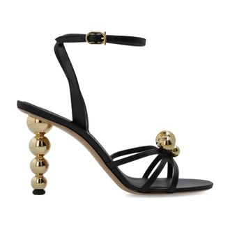 Ferragamo Dames, Schoenen, Zwart, Maat: 39 EU