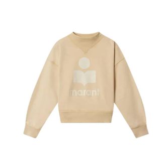 Isabel Marant Isabel Marant, Sweatshirts, female, Beige, Size: 2XS Moby Sweatshirt