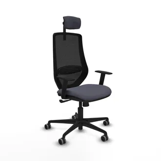 Piqueras y Crespo Piqueras Y Crespo Mardos Sincro Bali Gris Oscuro Silla De Oficina