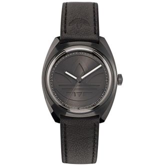 adidas Originals Fashion Edition One Quartz Black Dial Mens Watch AOFH22514